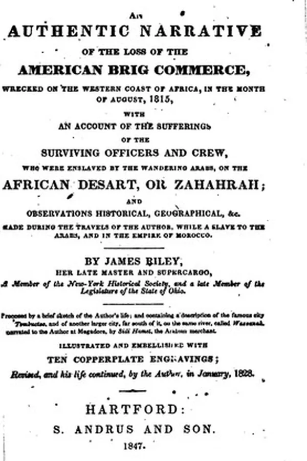 Capa de An Authentic Narrative of the Loss of the American Brig Commerce: Wrecked on ...