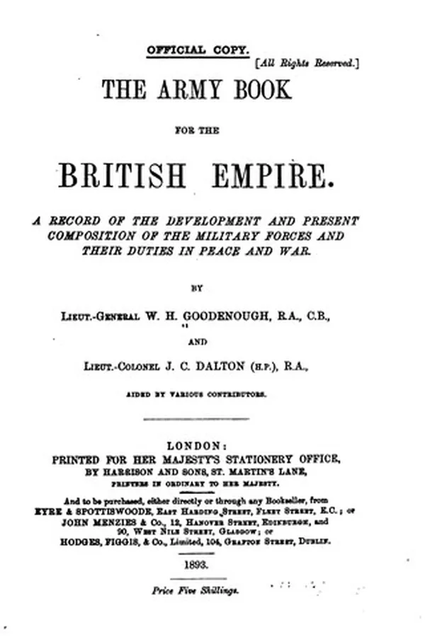 Capa de The Army Book for the British Empire: A Record of the Development and ...