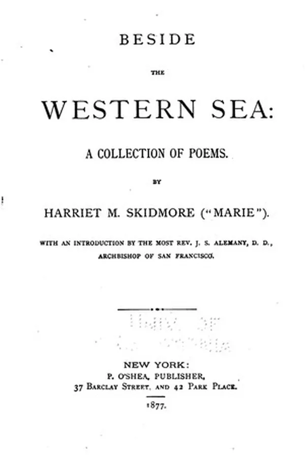 Capa de Beside the Western Sea: A Collection of Poems