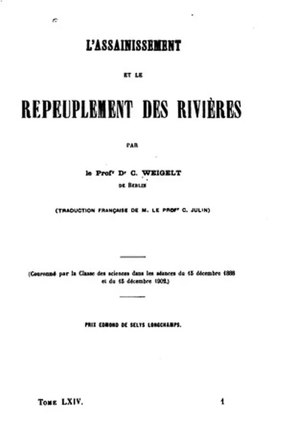 Capa de Mémoires couronnés et autres mémoires publićs par l'Académie royale des sciences, des lettres et ...