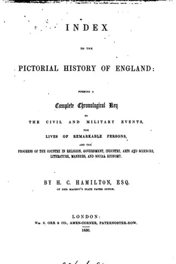 Capa de The Pictorial History of England: Being a History of the People, as Well as a History of the ...