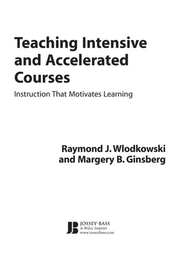 Cover of Teaching intensive and accelerated courses