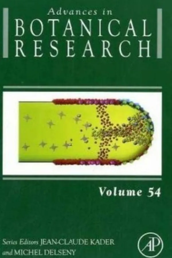Capa de Advances in botanical research