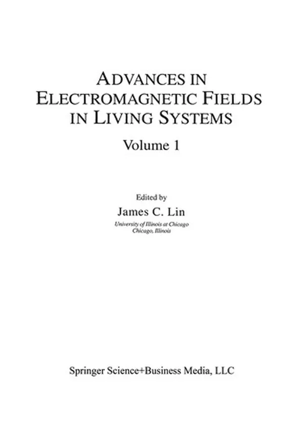 Capa de Advances in Electromagnetic Fields in Living Systems