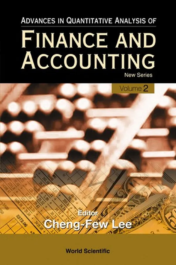 Capa de Advances in Quantitative Analysis of Finance and Accounting