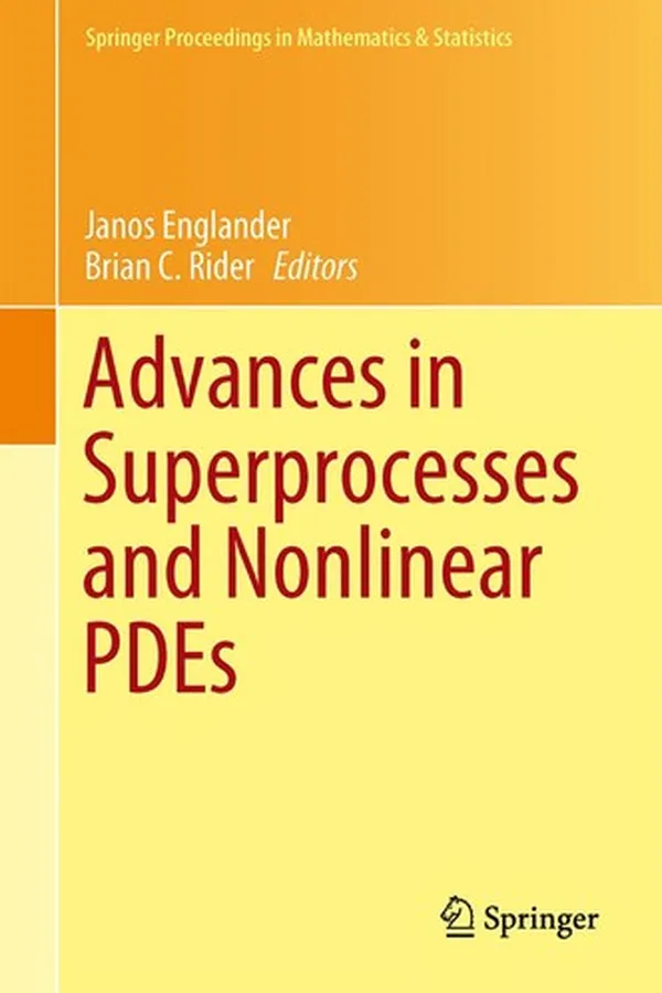 Capa de Advances in Superprocesses and Nonlinear PDEs