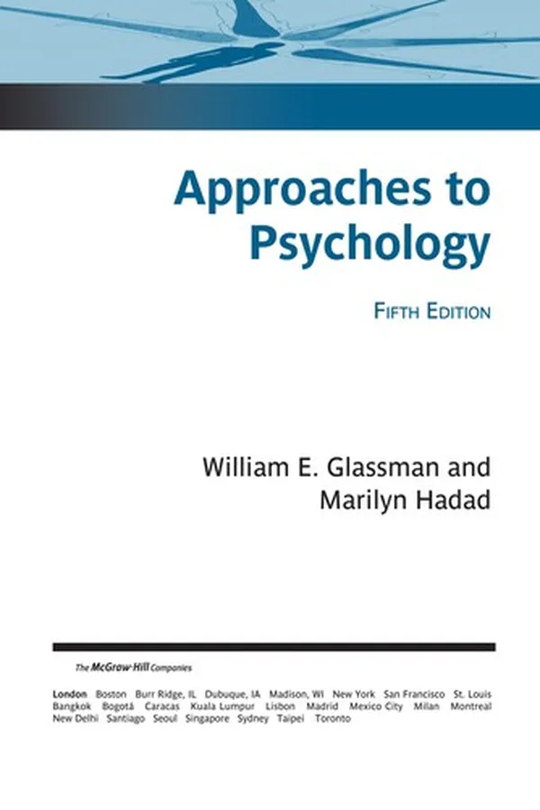Capa de Approaches to psychology