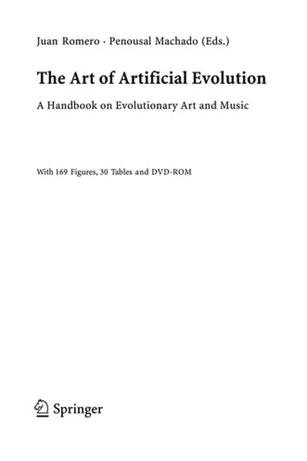Capa de The art of artificial evolution