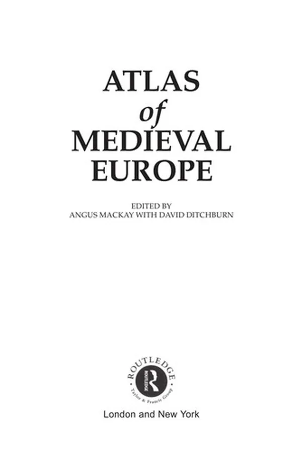 Capa de Atlas of medieval Europe