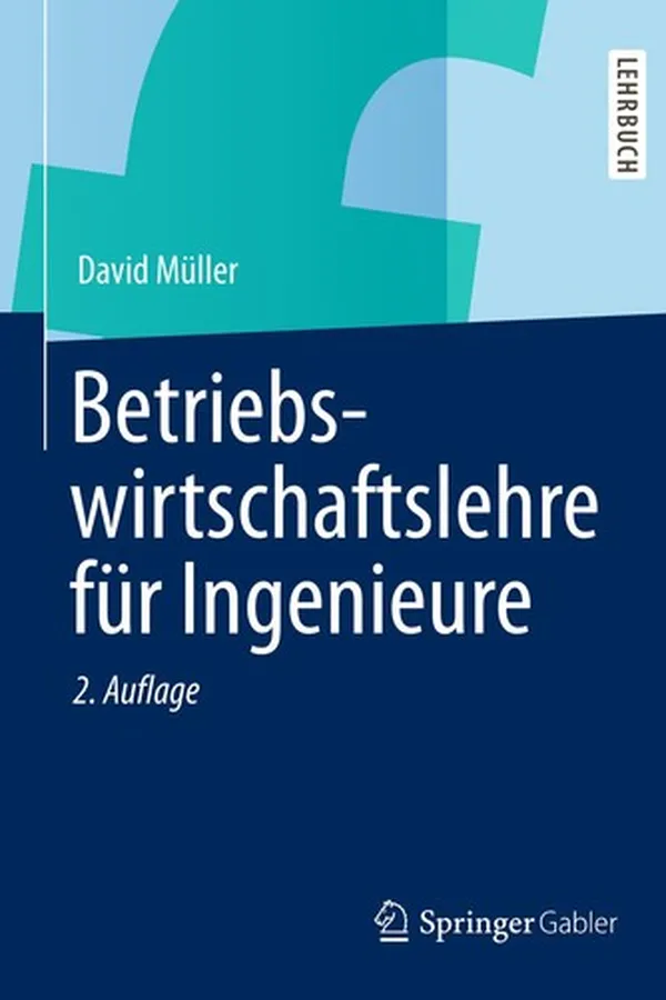 Capa de Betriebswirtschaftslehre für Ingenieure
