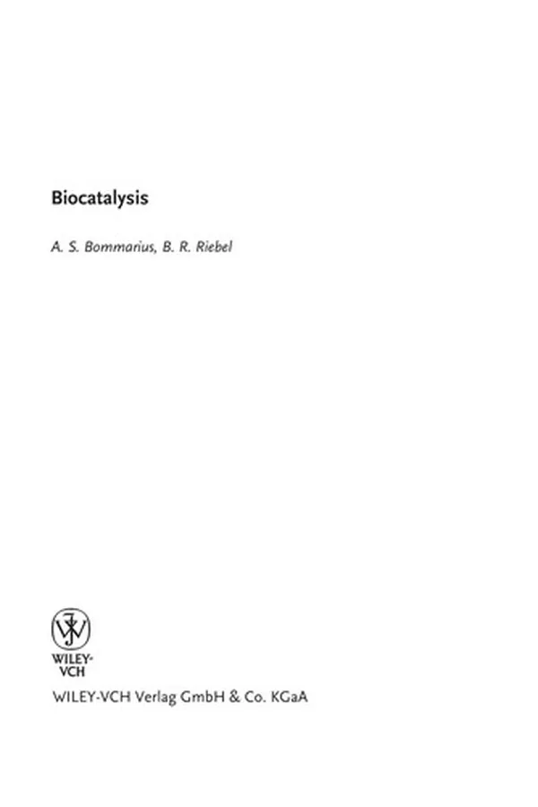 Capa de Biocatalysis