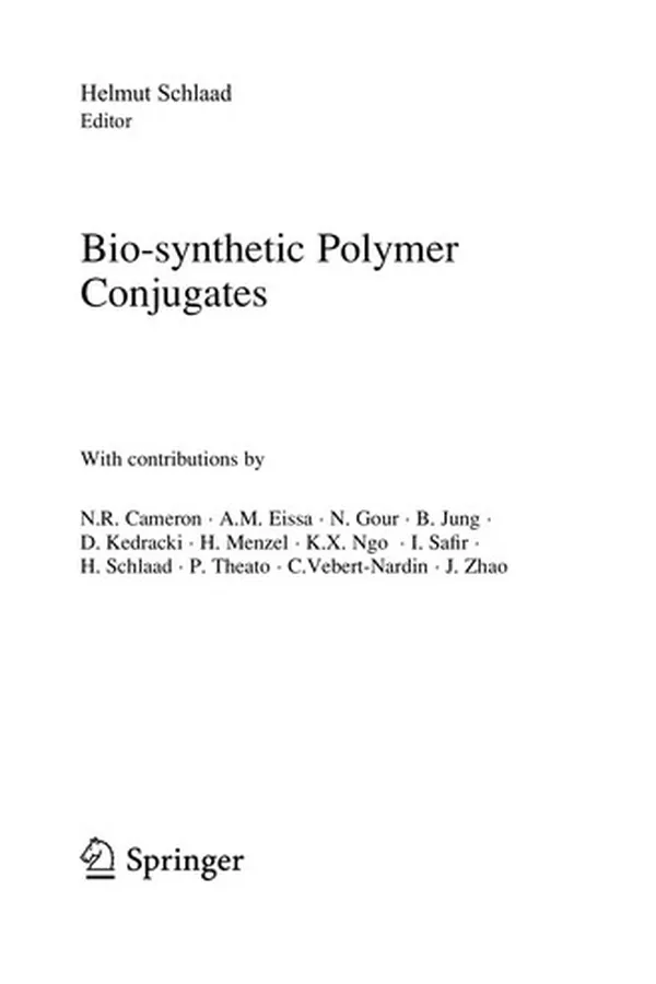 Capa de Bio-synthetic Polymer Conjugates