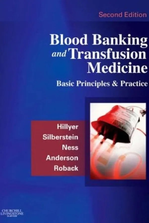 Capa de Blood banking and transfusion medicine