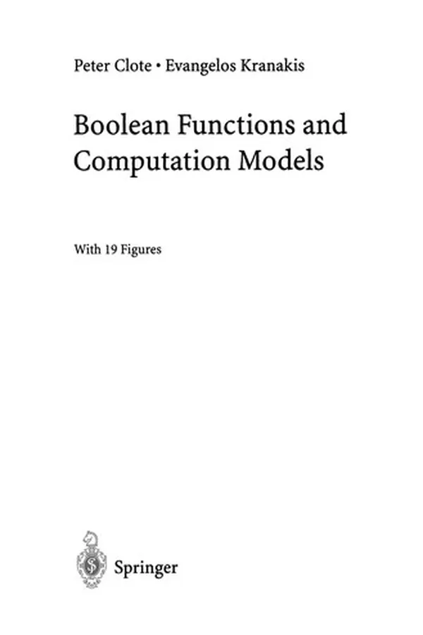Cover of Boolean Functions and Computation Models