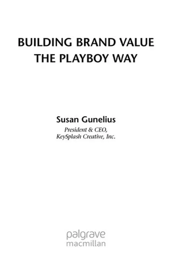 Capa de Building brand value the Playboy way