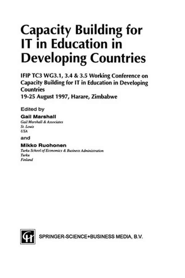 Capa de Capacity Building for IT in Education in Developing Countries