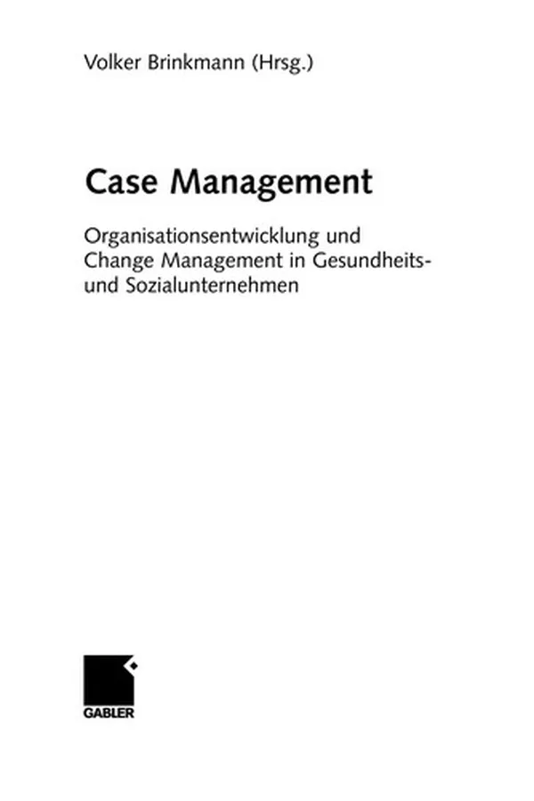 Cover of Case management