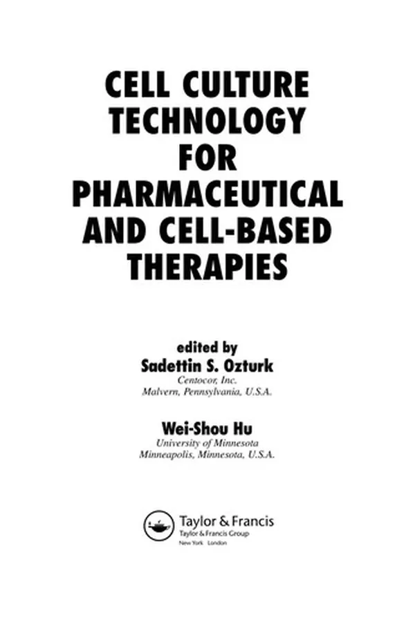 Capa de Cell culture technology for pharmaceutical and cell-based therapies
