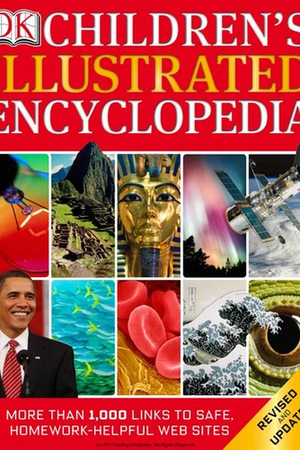 Capa de DK children's illustrated encyclopedia