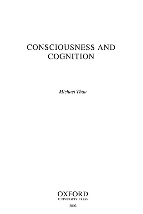 Capa de Consciousness and cognition