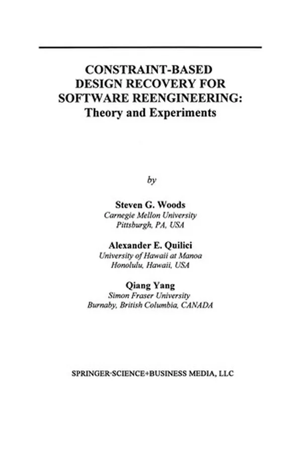 Capa de Constraint-Based Design Recovery for Software Reengineering
