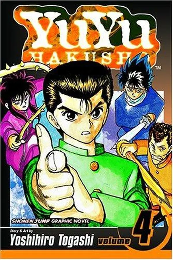 Capa de YuYu Hakusho, Vol. 4