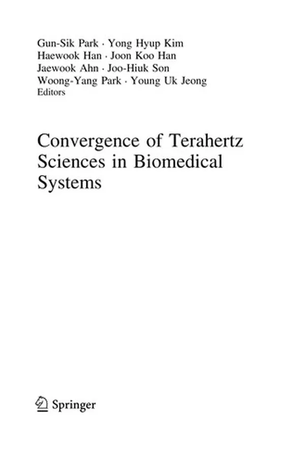 Capa de Convergence of Terahertz Sciences in Biomedical Systems