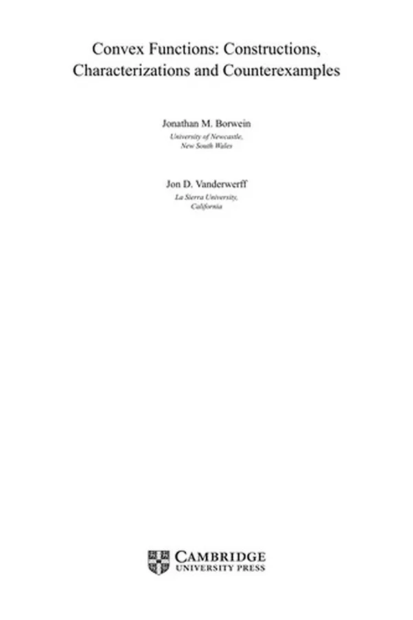 Capa de Convex functions