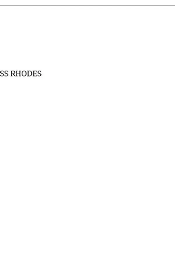 Capa de Cross Rhodes