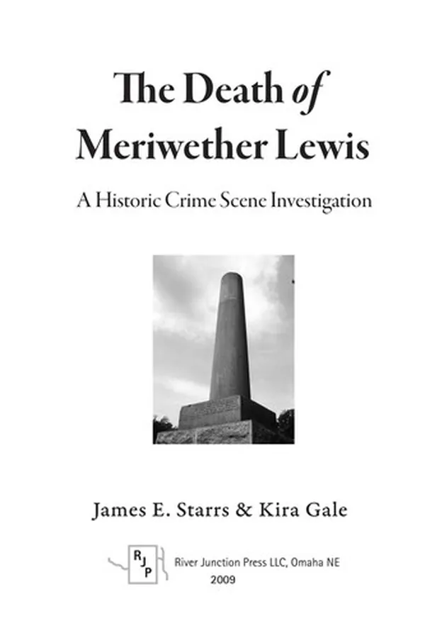 Capa de The death of Meriwether Lewis