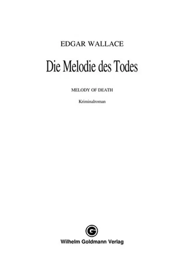 Capa de The melody of death