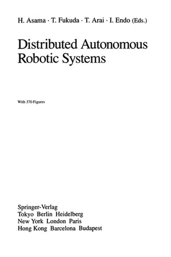 Cover of Distributed Autonomous Robotic Systems