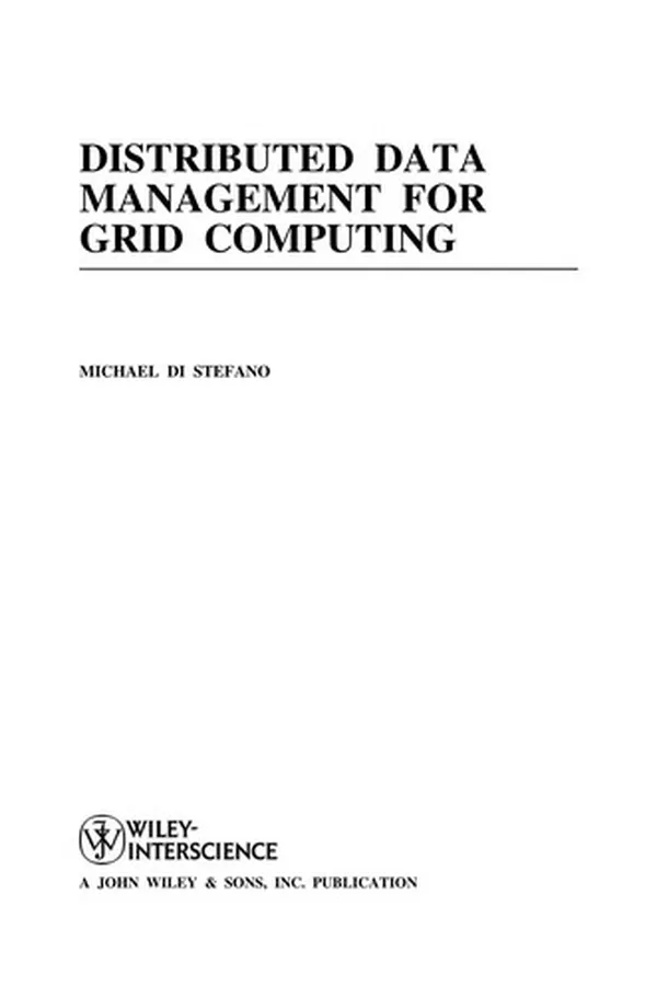 Capa de Distributed data management for grid computing
