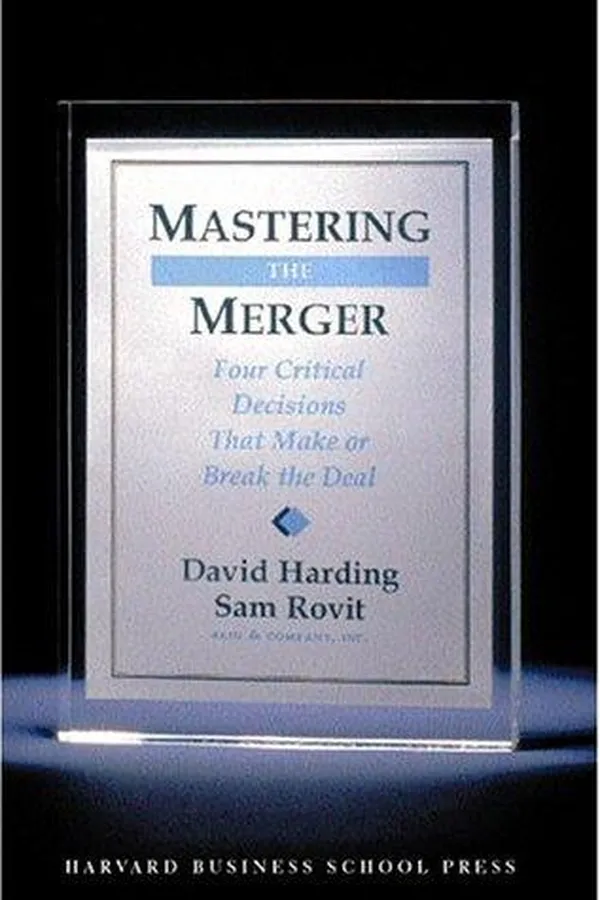 Capa de Mastering the merger