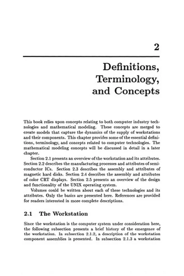 Capa de The Dynamics of the Computer Industry: Modeling the Supply of Workstations and their Components