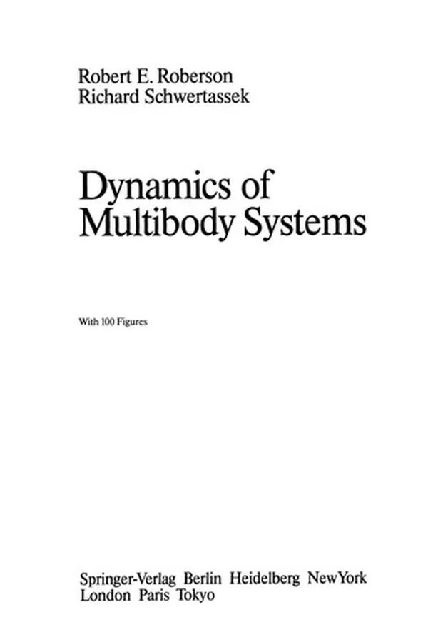 Capa de Dynamics of Multibody Systems