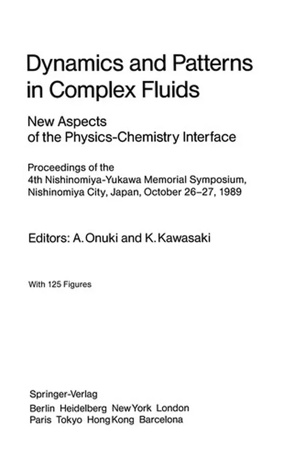 Capa de Dynamics and Patterns in Complex Fluids