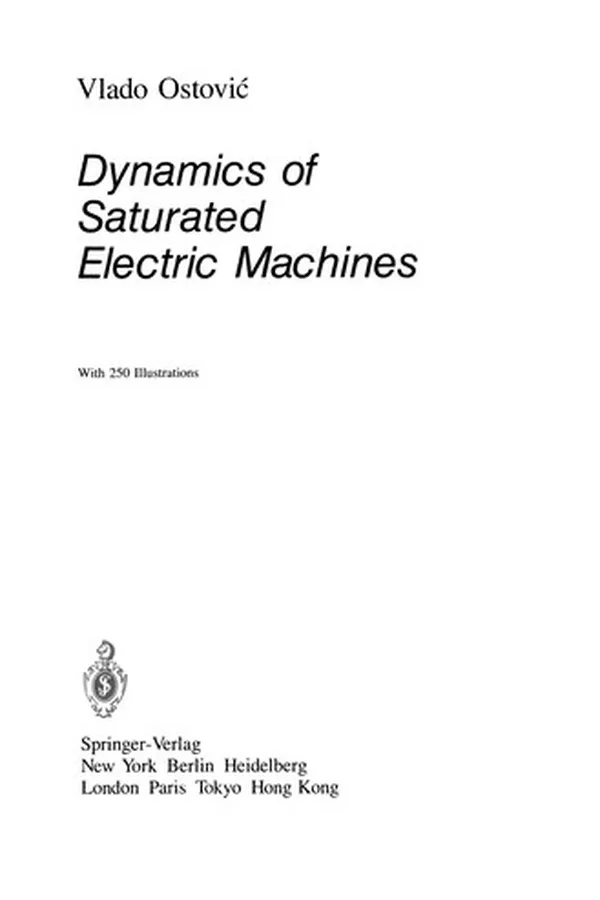 Capa de Dynamics of Saturated Electric Machines