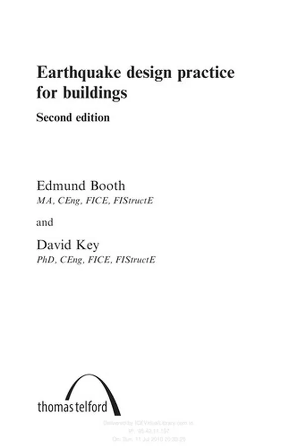 Capa de Earthquake design practice for buildings