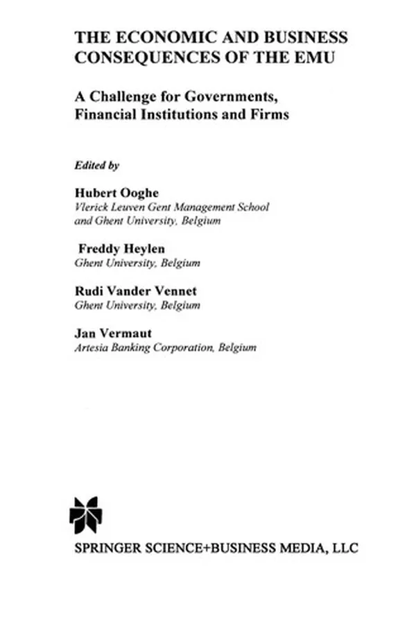 Capa de The Economic and Business Consequences of the EMU
