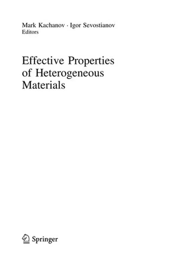 Capa de Effective Properties of Heterogeneous Materials