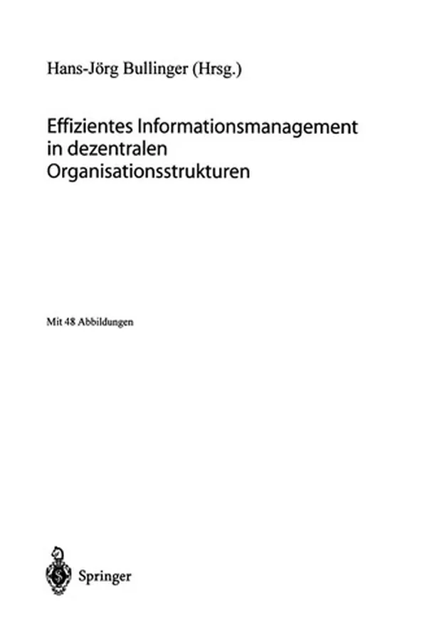 Capa de Effizientes Informationsmanagement in dezentralen Organisationsstrukturen
