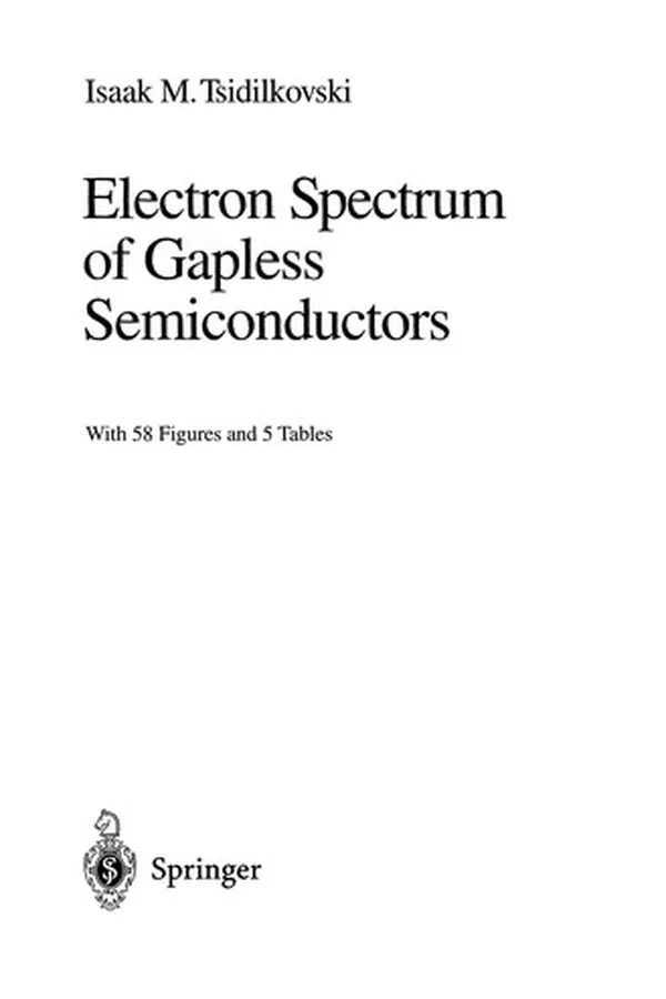 Capa de Electron Spectrum of Gapless Semiconductors