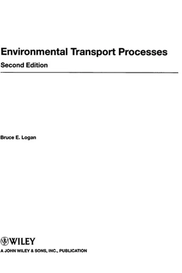 Cover of Environmental transport processes