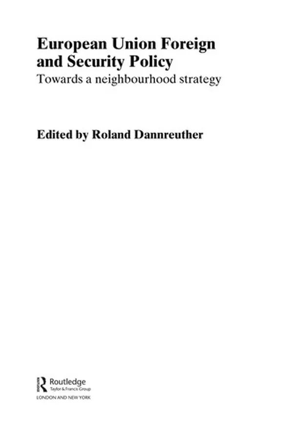 Capa de European Union Foreign and Security Policy