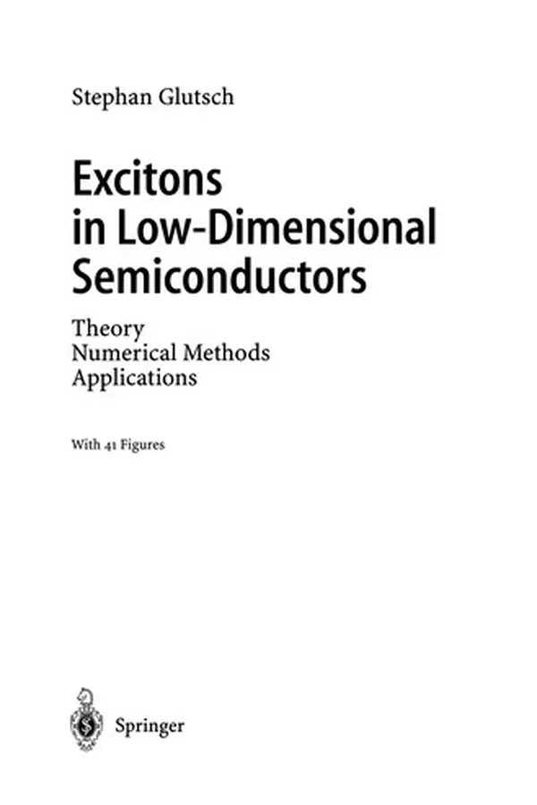 Capa de Excitons in Low-Dimensional Semiconductors