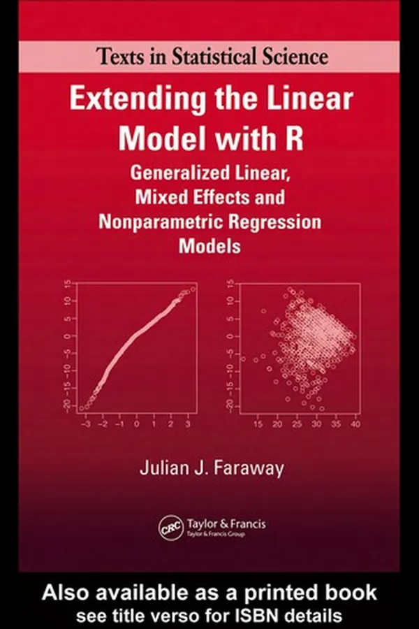 Capa de Extending Linear Model With R.