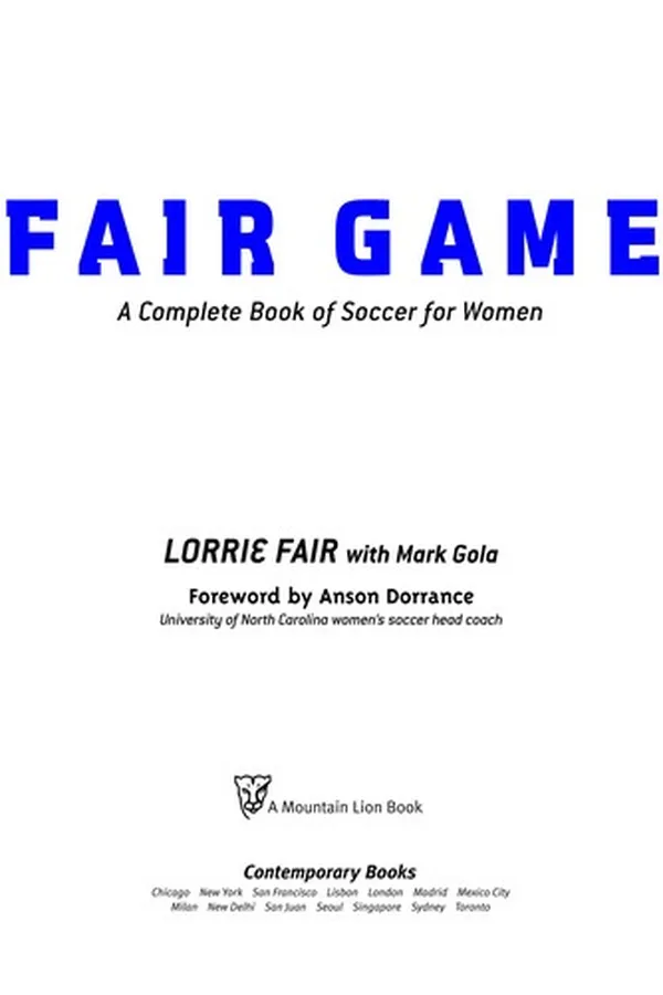 Capa de Fair game