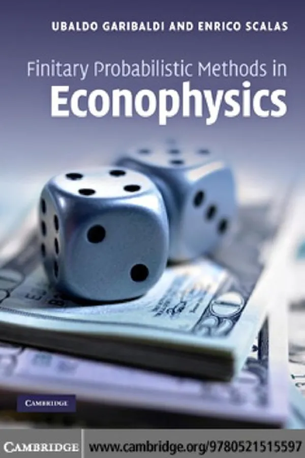 Capa de Finitary probabilistic methods in econophysics