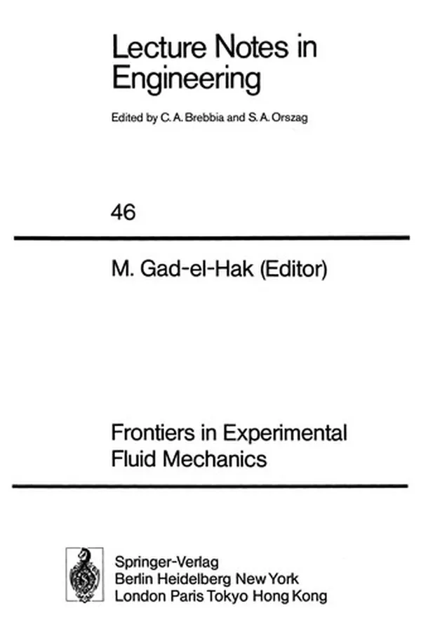 Capa de Frontiers in Experimental Fluid Mechanics